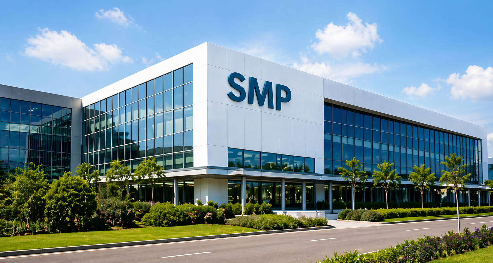 SMP office building and company identity